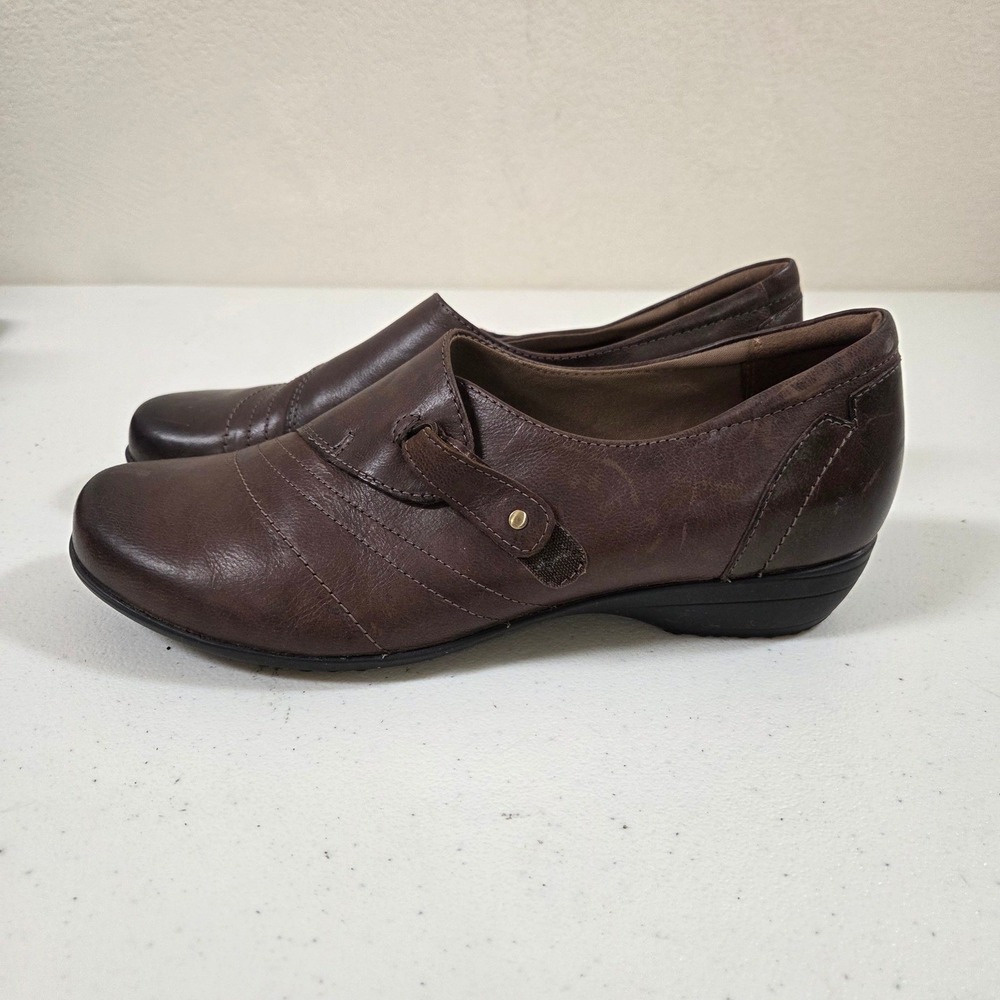 Dansko Fawna Brown Leather Mary Jane Loafers Shoes Womens 42 5500230200